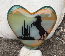 Load image into Gallery viewer, Fused Glass Heart