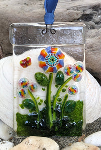 Fused Glass Suncatcher