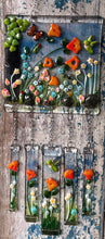 Load image into Gallery viewer, Tiger Lilies and Daisies Wind Chimes