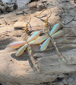 Dragonfly Beaded Earrings