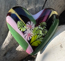 Load image into Gallery viewer, Fused Glass Heart