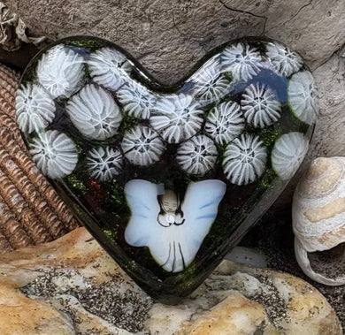 Fused Glass Heart