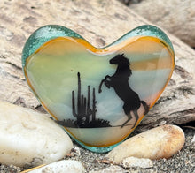 Load image into Gallery viewer, Fused Glass Heart