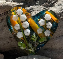 Load image into Gallery viewer, Fused Glass Heart