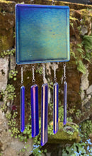 Load image into Gallery viewer, Caribbean Blue Shimmer Wind Chimes
