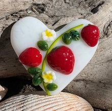 Load image into Gallery viewer, Fused Glass Heart