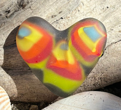 Fused Glass Heart