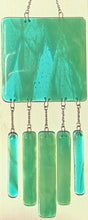 Load image into Gallery viewer, Light Aqua Streaky Wind Chimes