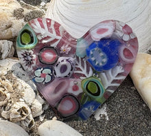 Load image into Gallery viewer, Fused Glass Heart