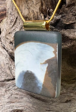 Load image into Gallery viewer, Abstract Matte Pendant Necklace