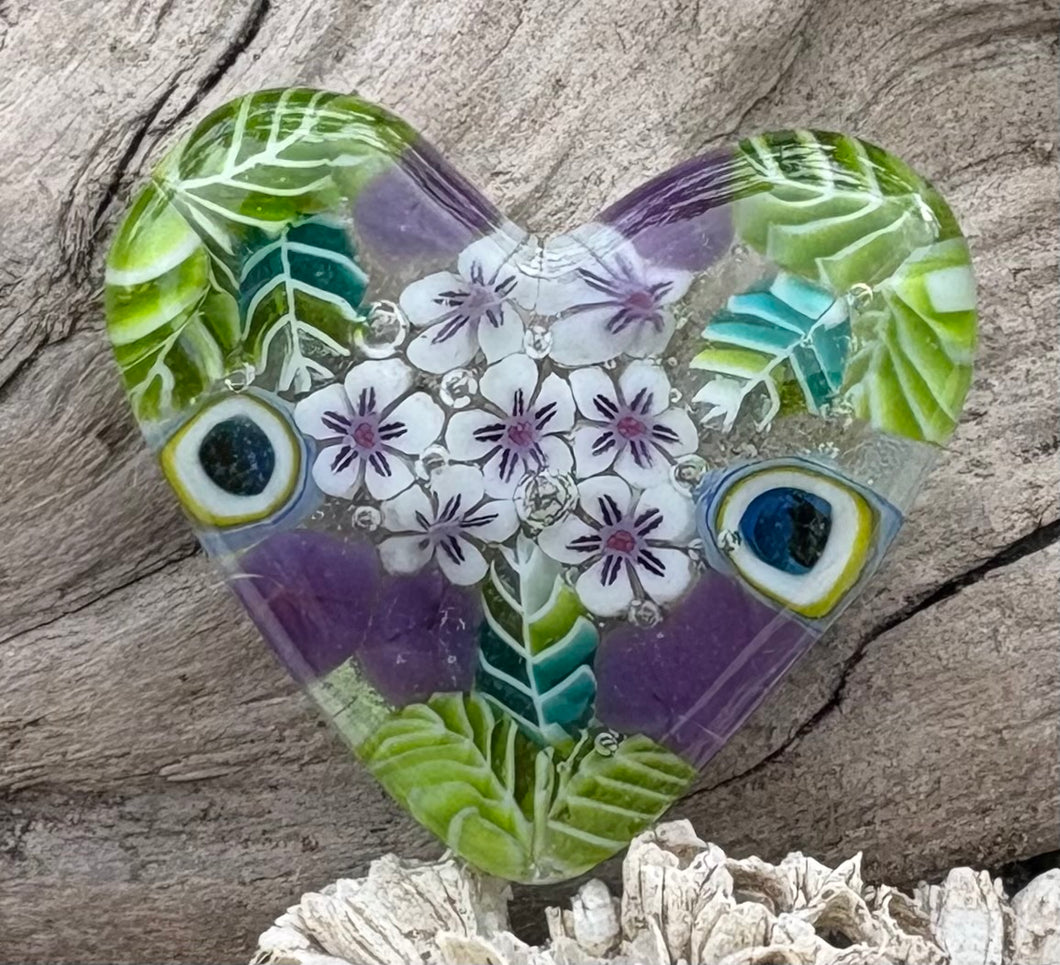 Fused Glass Heart
