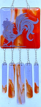 Load image into Gallery viewer, Quirky Purple Rooster Wind Chimes