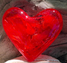 Load image into Gallery viewer, Fused Glass Heart