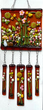 Load image into Gallery viewer, Autumn Rootbeer Garden II Wind Chimes