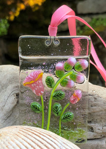Fused Glass Suncatcher