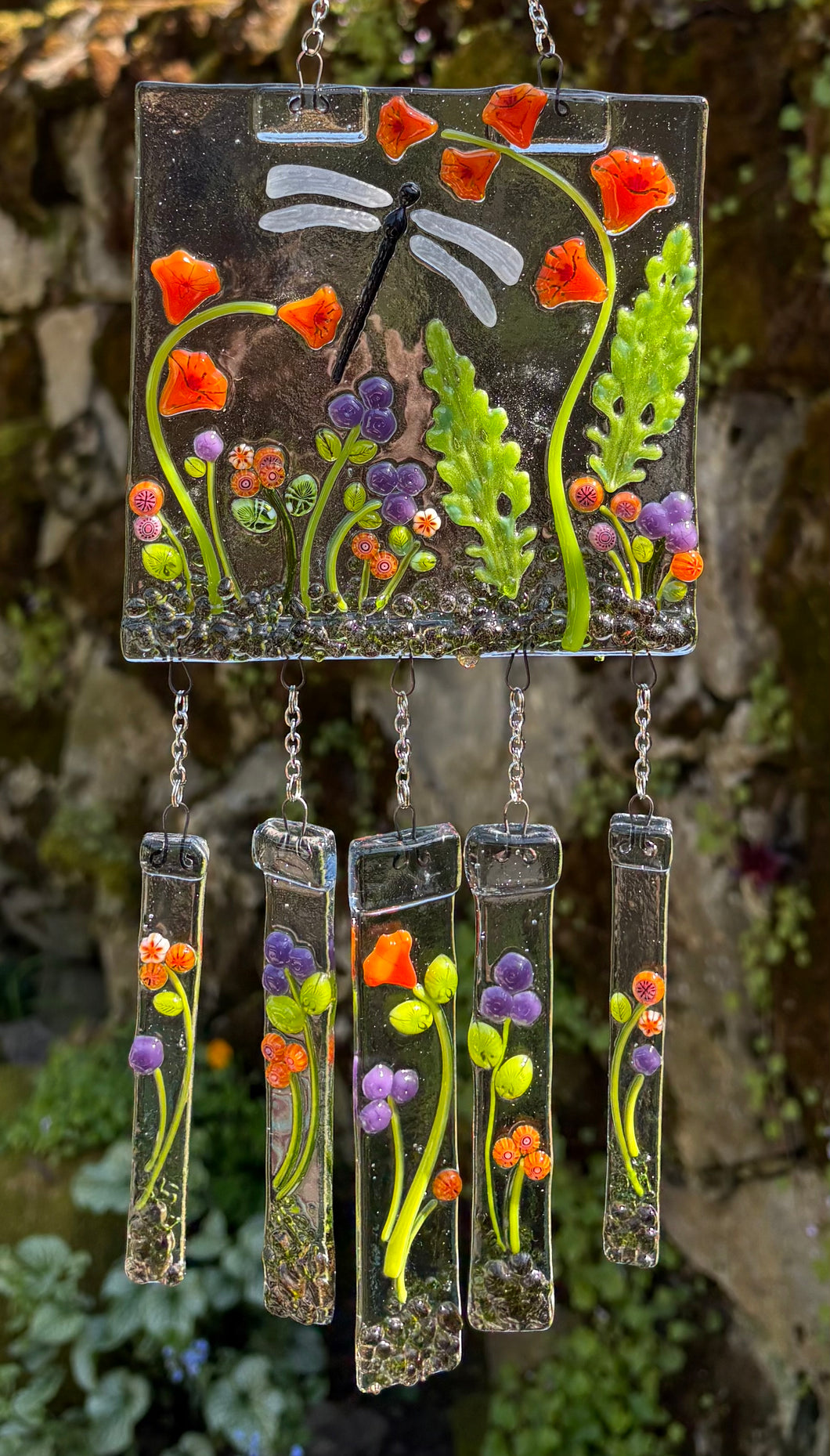Trumpet Vine Wind Chimes