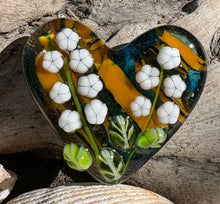 Load image into Gallery viewer, Fused Glass Heart