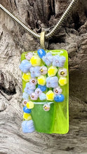 Load image into Gallery viewer, Early Spring Bouquet - Fused Glass Pendant