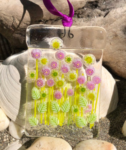 Fused Glass Suncatcher