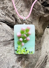 Load image into Gallery viewer, Thistle Bush - Fused Glass Pendant