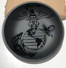 Load image into Gallery viewer, Fused Glass - Marine Corps Dish