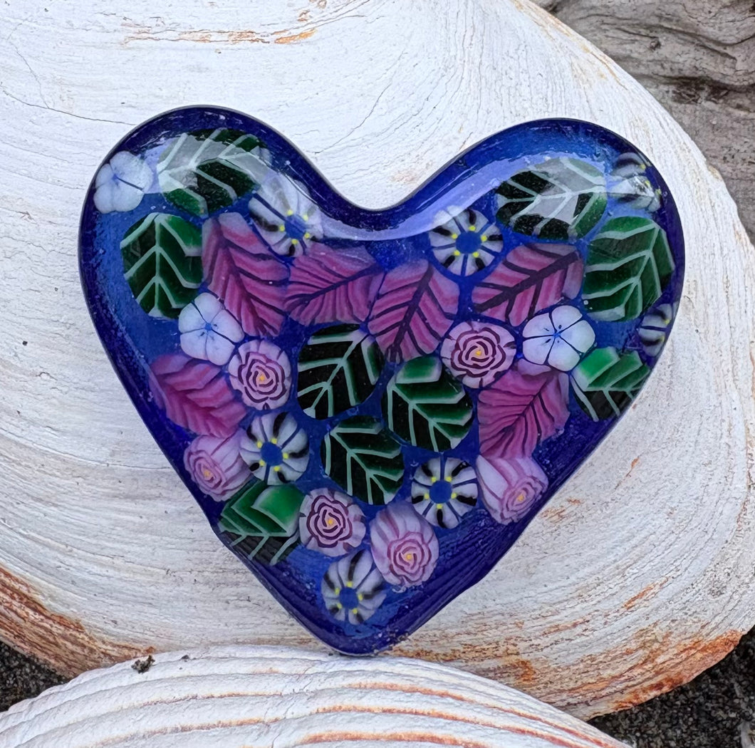 Fused Glass Heart