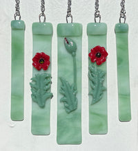 Load image into Gallery viewer, Dramatic Poppies Wind Chimes