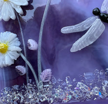 Load image into Gallery viewer, Daisies and Dragonflies Wind Chimes