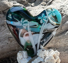 Load image into Gallery viewer, Fused Glass Heart