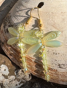 Dragonfly Beaded Earrings