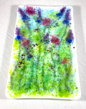Load image into Gallery viewer, Impression Garden - Fused Glass Dish