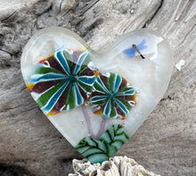 Load image into Gallery viewer, Fused Glass Heart