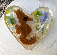 Load image into Gallery viewer, Fused Glass Heart