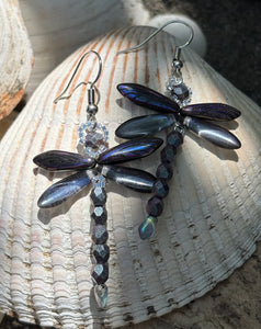 Dragonfly Beaded Earrings