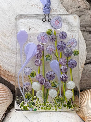 Fused Glass Suncatcher - Loaded!