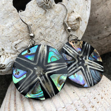 Load image into Gallery viewer, Shell Earrings - Abalone Shell Matrix