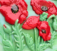 Load image into Gallery viewer, Dramatic Poppies Wind Chimes
