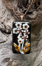Load image into Gallery viewer, Copper Blooms - Fused Glass Pendant
