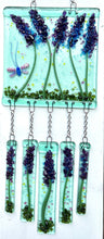 Load image into Gallery viewer, Purple Blooms Wind Chimes