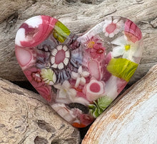 Load image into Gallery viewer, Fused Glass Heart