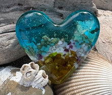 Load image into Gallery viewer, Fused Glass Heart