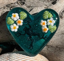Load image into Gallery viewer, Fused Glass Heart