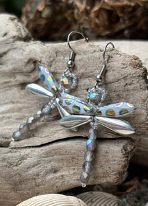 Dragonfly Beaded Earrings