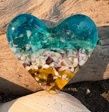Load image into Gallery viewer, Fused Glass Heart