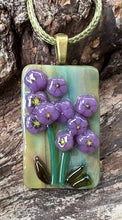 Load image into Gallery viewer, Woodland Blooms - Fused Glass Pendant