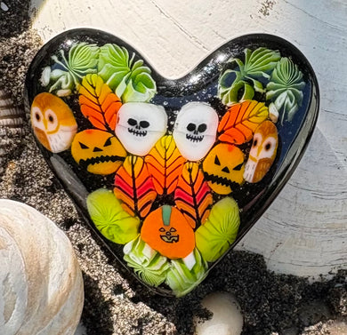 Fused Glass Heart