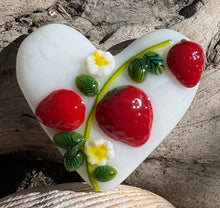 Load image into Gallery viewer, Fused Glass Heart
