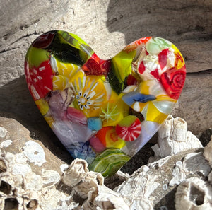 Fused Glass Heart