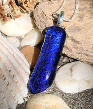 Load image into Gallery viewer, Deep Blue Dichro Pendant