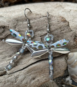 Dragonfly Beaded Earrings